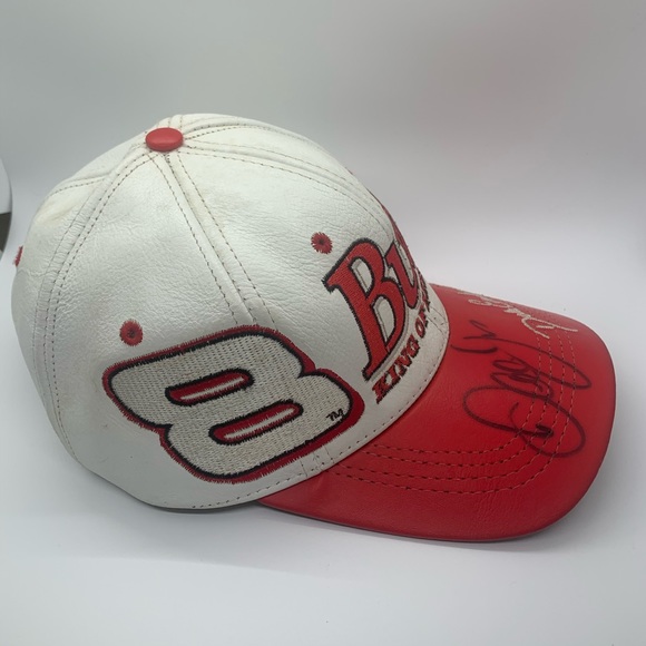 Vintage collector Dale Earnhardt hat autograph - Picture 2 of 7